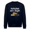 Motivation Wird Jeladen Warten - Unisex Bio Sweatshirt - Navy