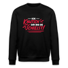 Ick knutsch dir! - Unisex Bio Sweatshirt - Schwarz