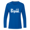 Dit Orijinal - Frauen Sport Langarmshirt - Royalblau