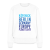Köpenick Planet Earth - Frauen Premium Pullover - Weiß