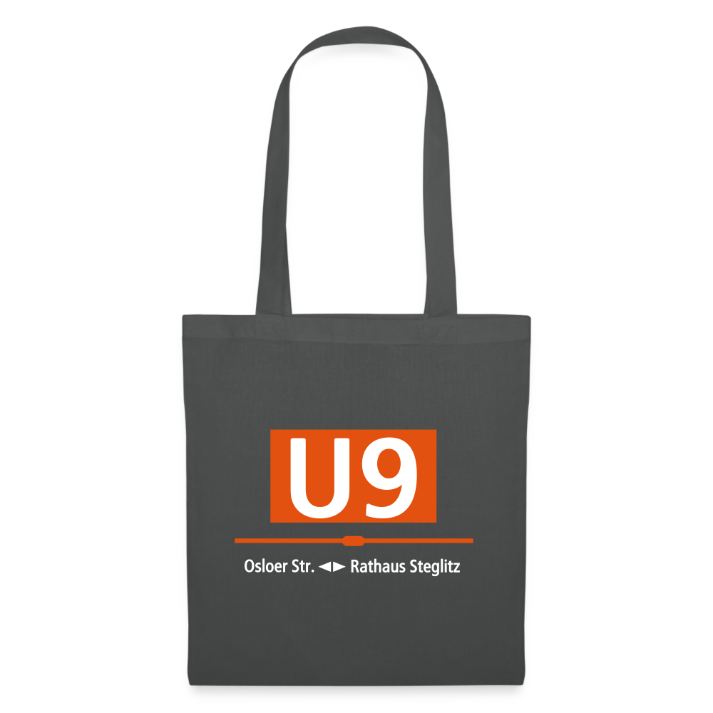 U9 - Stoffbeutel - Graphite