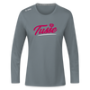 Tusse - Frauen Sport Langarmshirt - Grau