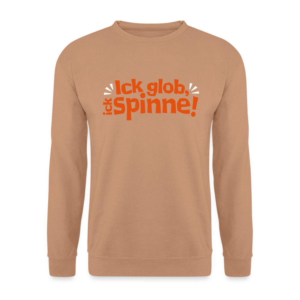 Ick glob, ick spinne! - Unisex Pullover - Mocca