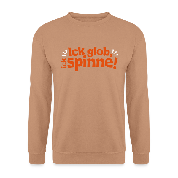 Ick glob, ick spinne! - Unisex Pullover - Mocca