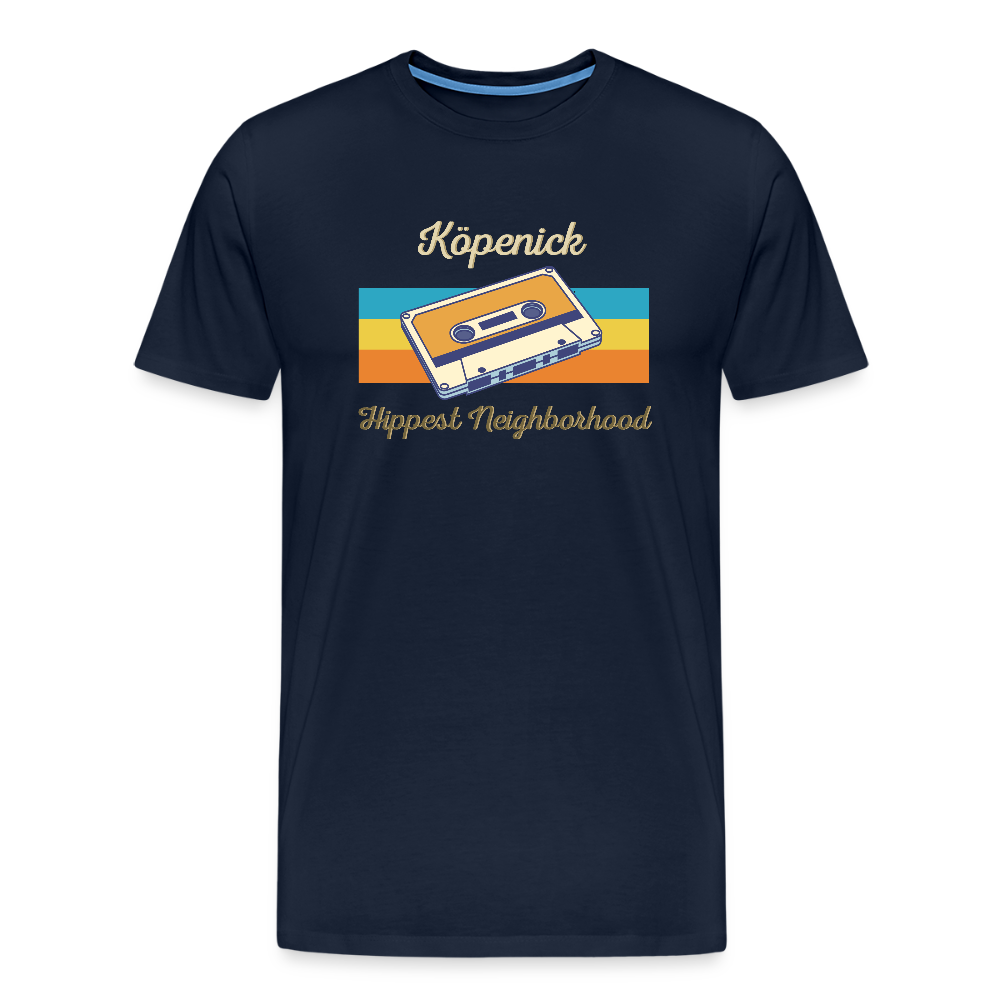 Köpenick Hippest Neighborhood - Männer Premium T-Shirt - Navy