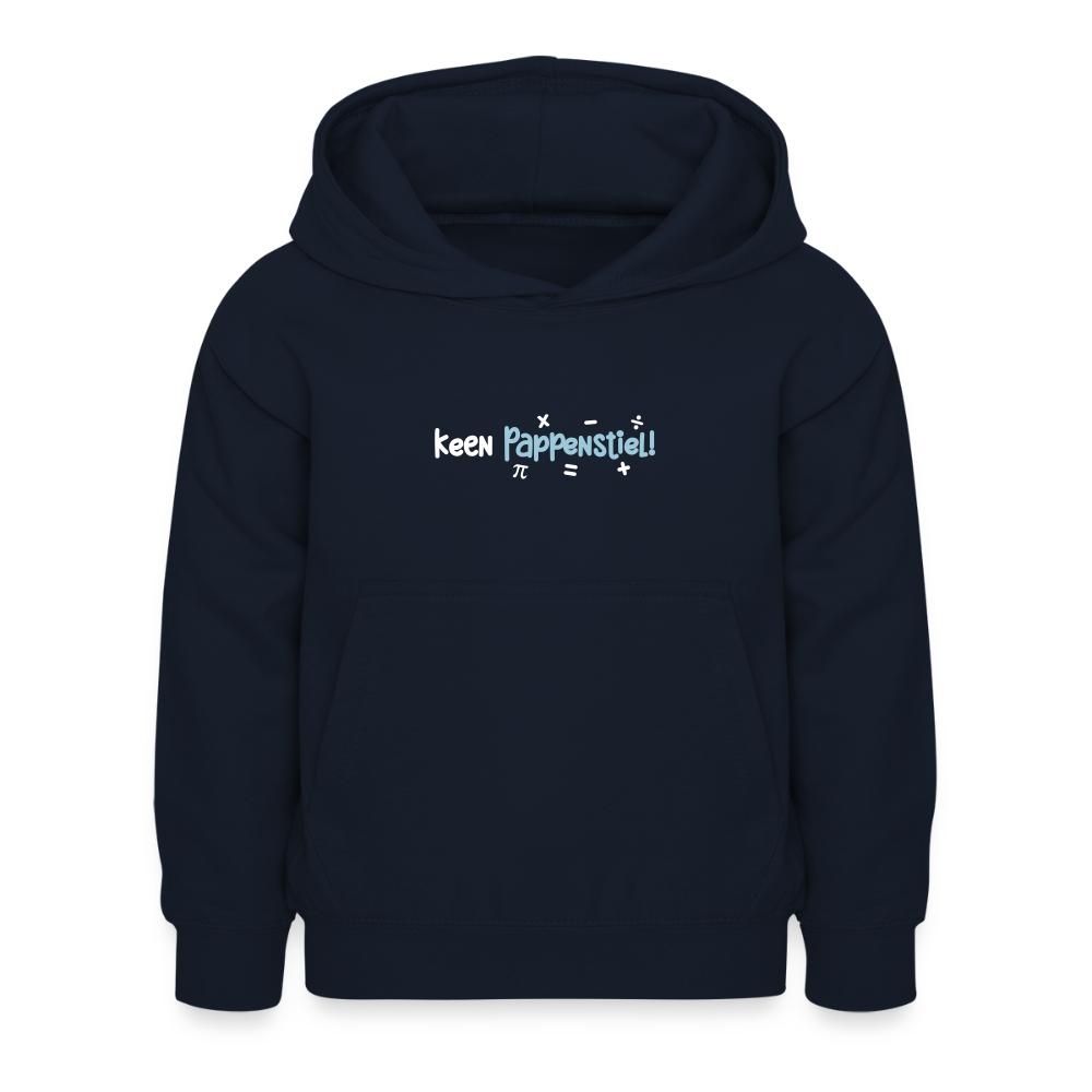 keen Pappenstiel! - Kinder Hoodie - Navy