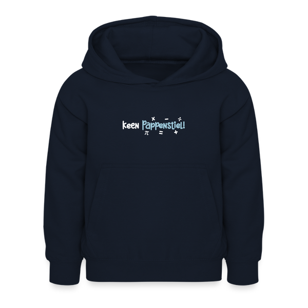 keen Pappenstiel! - Kinder Hoodie - Navy