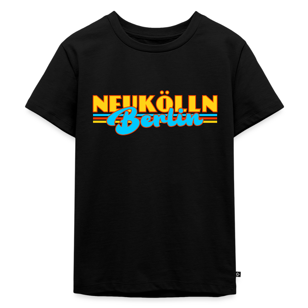 Neukölln Berlin Retro - Kinder Premium T-Shirt - Schwarz