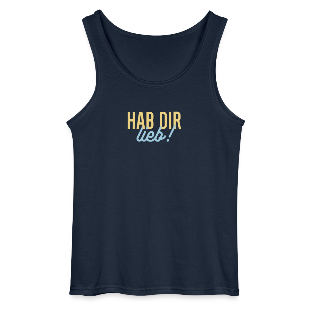 Hab Dir Lieb! - Männer Tank Top - Navy