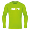 Jewieft! - Männer Sport Langamshirt - Neongrün