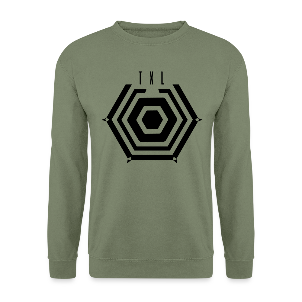 Tegel TXL Umrisse - Unisex Pullover - Armeegrün