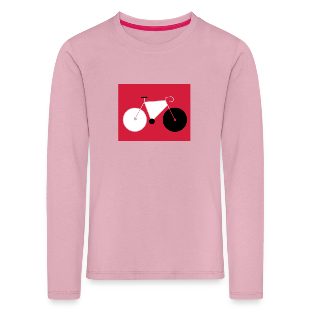 Berliner Tretmühle - Kinder Langarmshirt - Hellrosa