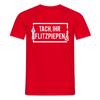 Tach ihr Flitzpiepen - Männer Premium T-Shirt - Rot
