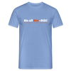 Bin uff Bier-Diät! (schon 3 Tage valorn) - Männer Premium T-Shirt - carolina blue