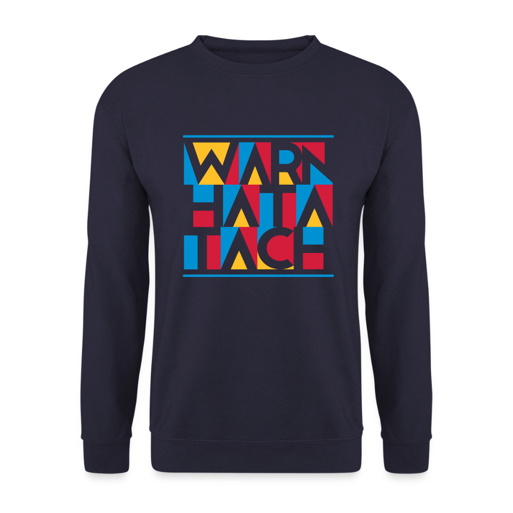 Warn Hata Tach - Unisex Pullover - Navy