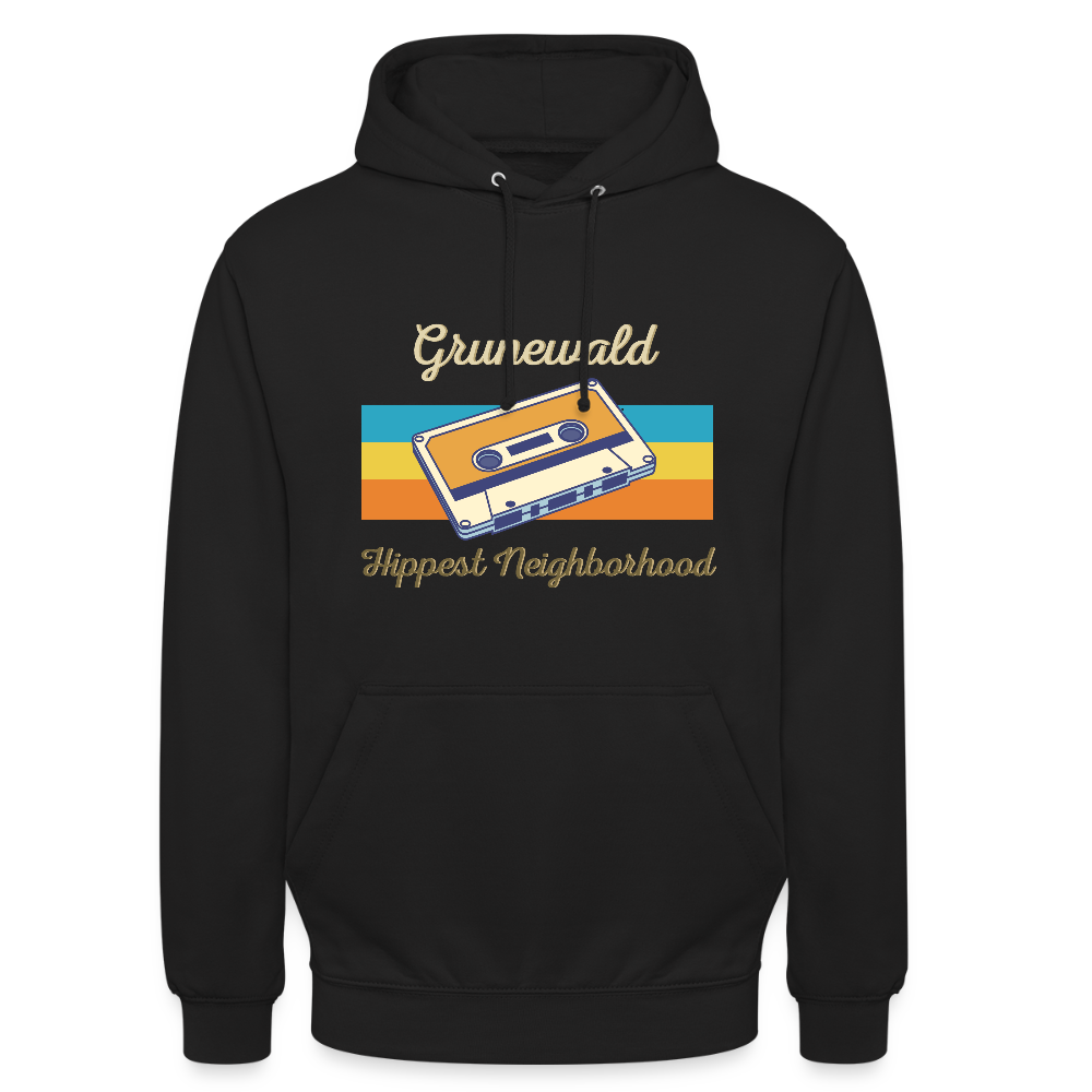 Grunewald Hippest Neighborhood - Unisex Hoodie - Schwarz
