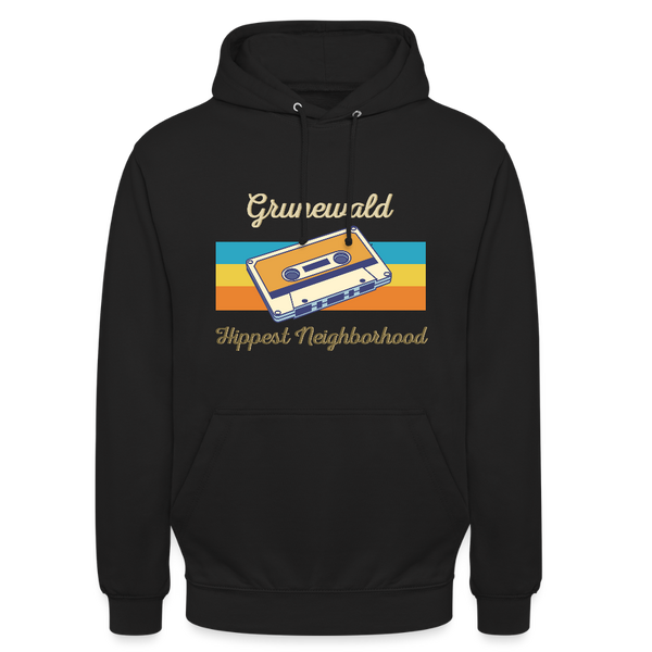 Grunewald Hippest Neighborhood - Unisex Hoodie - Schwarz
