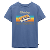 Wedding Hippest Neighborhood - Kinder Premium T-Shirt - Taubenblau