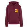 IsSo - Frauen Premium Hoodie - Burgunderrot