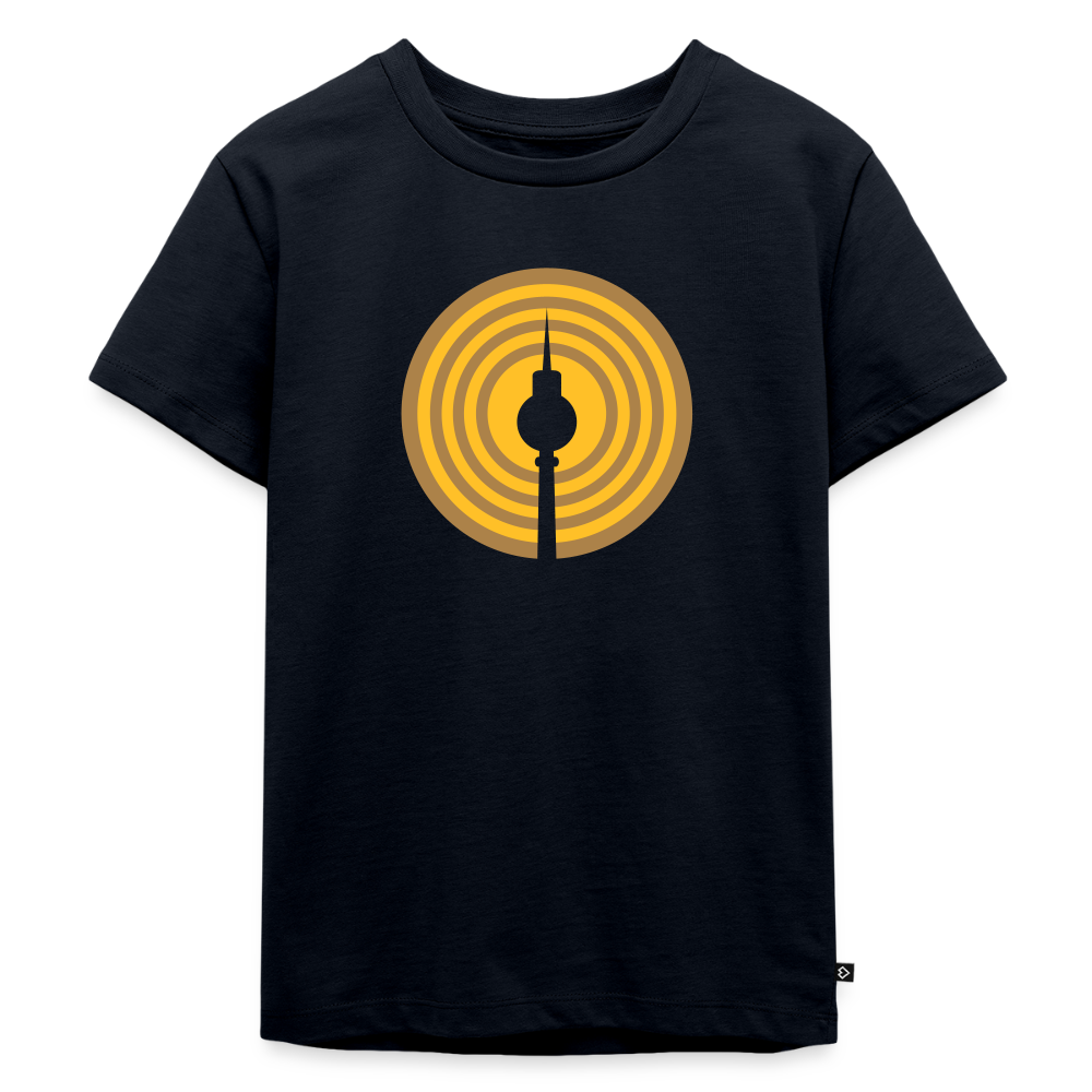 Berlin im Fokus - Kinder Premium T-Shirt - Navy
