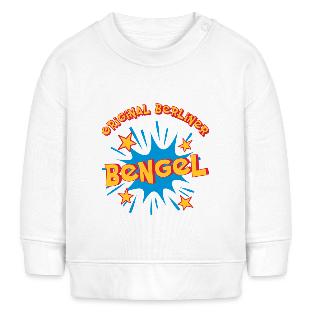 Berliner Bengel - Baby Bio Pullover - Weiß