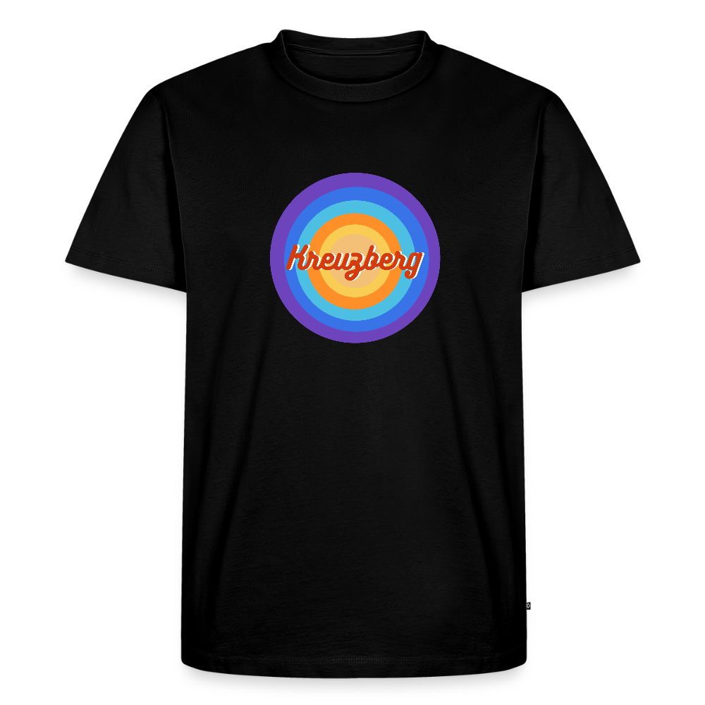 Kreuzberg Retro - Männer Premium T-Shirt - Schwarz