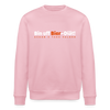 Bin uff Bier-Diät! (schon 3 Tage valorn) - Unisex Bio Sweatshirt - Hellrosa