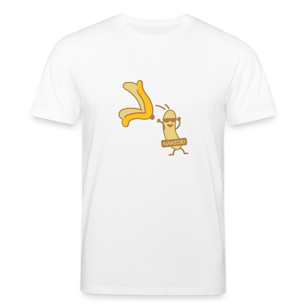 Nakedei - Unisex Bio T-Shirt - Weiß