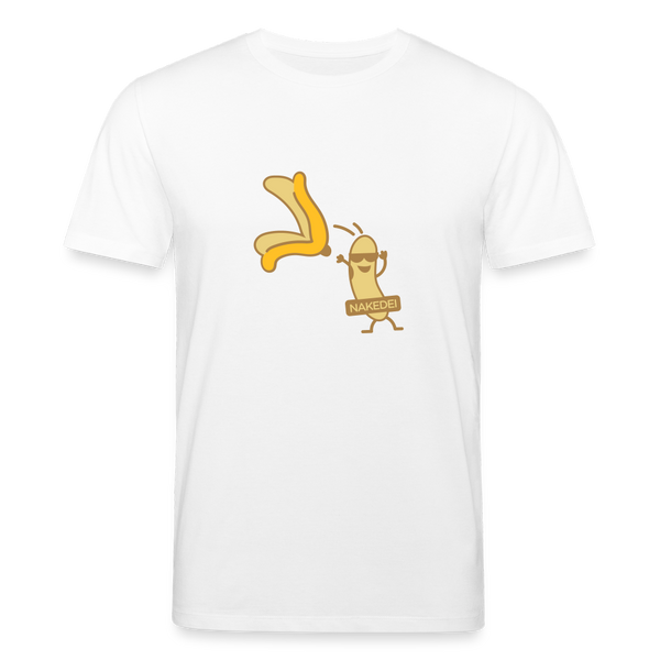 Nakedei - Unisex Bio T-Shirt - Weiß