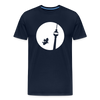 Hund am Fernsehturm - Männer Premium T-Shirt - Navy