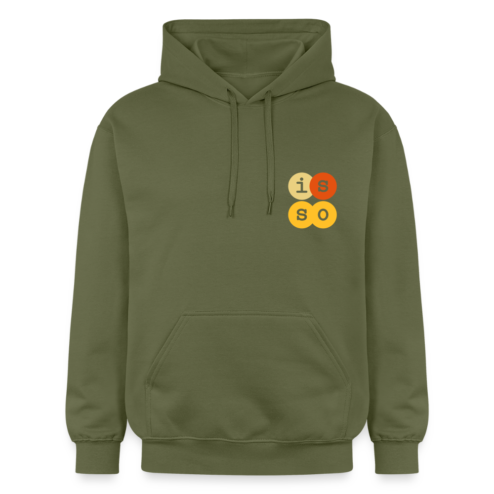 IsSo - Hoodie - Militärgrün