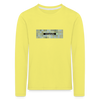 Voltastrasse - Kinder Langarmshirt - Gelb