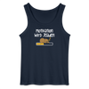 Motivation Wird Jeladen Warten - Männer Tank Top - Navy