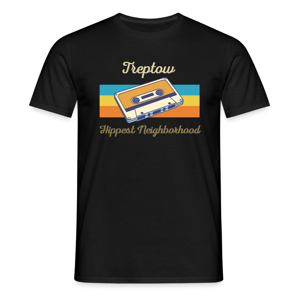 Treptow Hippest Neighborhood - Männer Premium T-Shirt - Schwarz