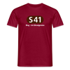S41 - Männer Premium T-Shirt - Ziegelrot