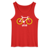 Hipster - Männer Tank Top - Rot