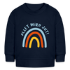 Allet wird jut! - Baby Bio Pullover - Navy