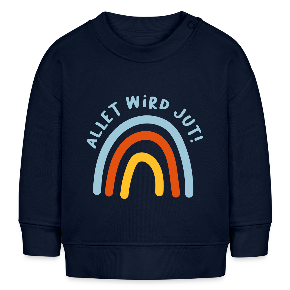 Allet wird jut! - Baby Bio Pullover - Navy
