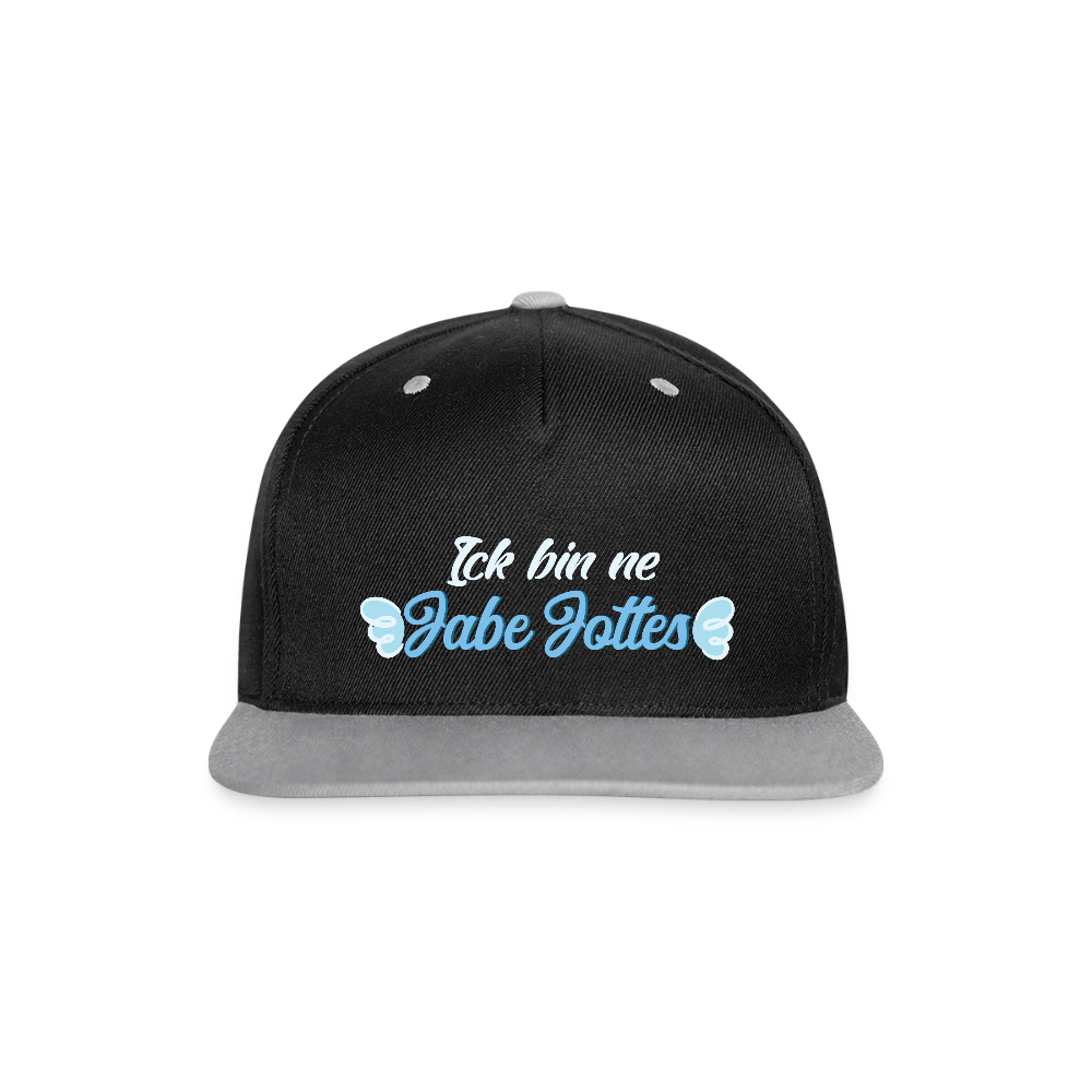 Jabe Jottes - Snapback Cap - Schwarz/Grau