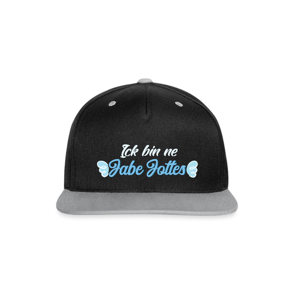 Jabe Jottes - Snapback Cap - Schwarz/Grau