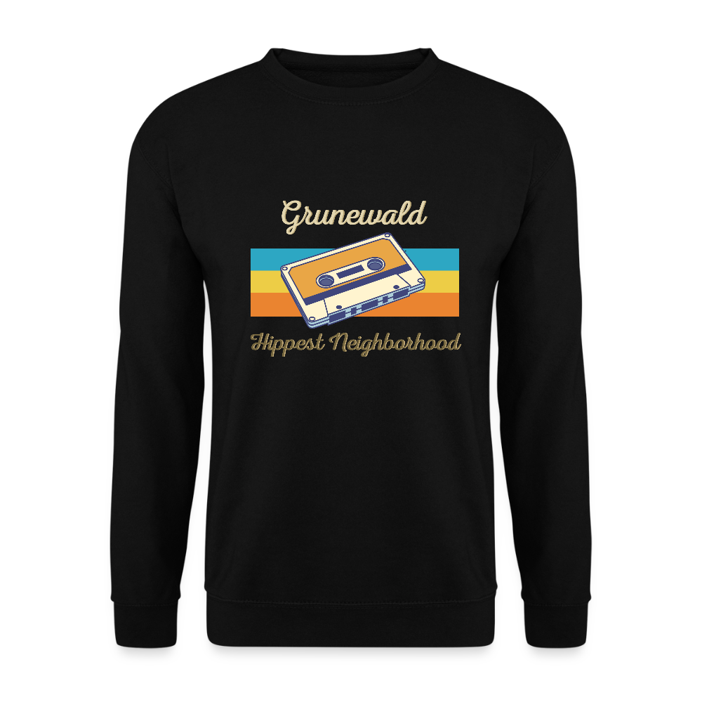 Grunewald Hippest Neighborhood - Unisex Pullover - Schwarz