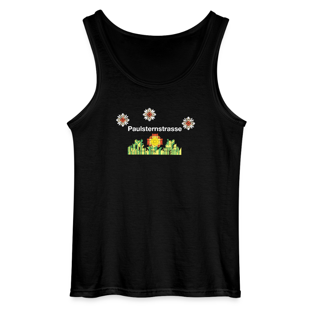 Paulsternstrasse - Männer Tank Top - Schwarz