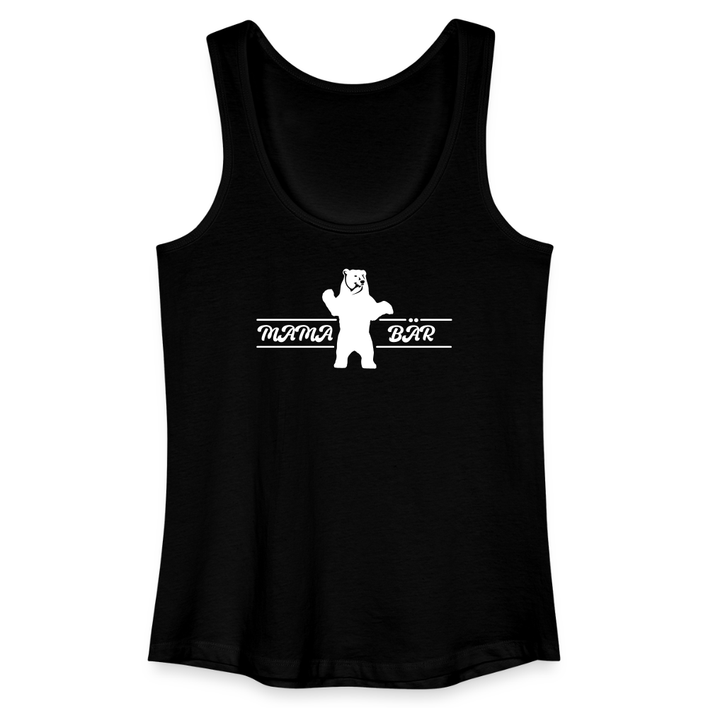 Mama Bär - Frauen Bio Tank Top - Schwarz