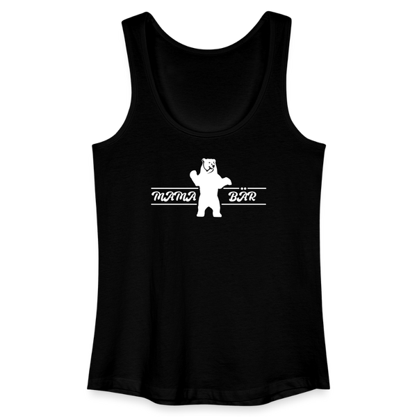 Mama Bär - Frauen Bio Tank Top - Schwarz