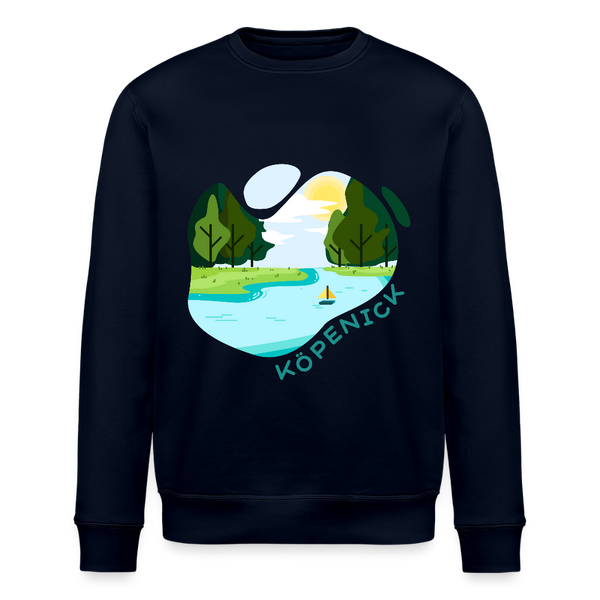 Köpenick am Wasser - Unisex Bio Sweatshirt - Navy