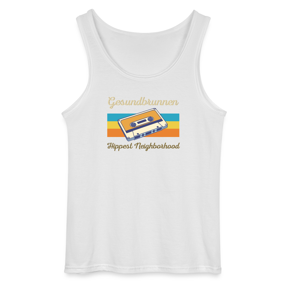 Gesundbrunnen Hippest Neighborhood - Männer Tank Top - Weiß