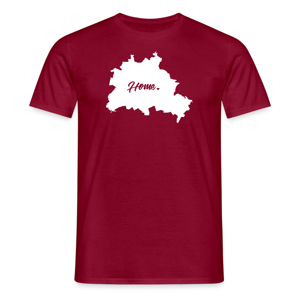 Heimat Berlin - Männer Premium T-Shirt - Ziegelrot