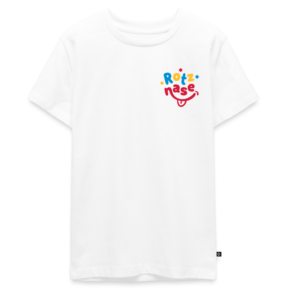 Rotznase - Teenager Premium T-Shirt - Weiß