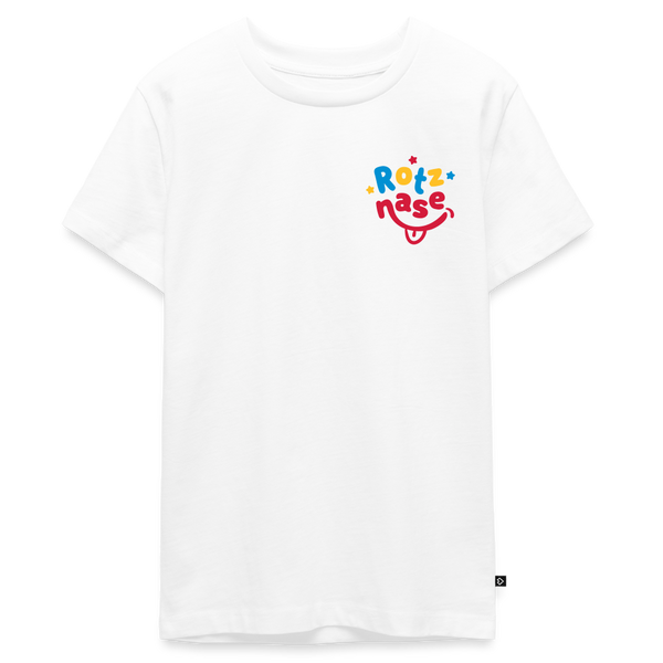 Rotznase - Teenager Premium T-Shirt - Weiß
