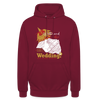 Westerland oder Wedding - Unisex Hoodie - Bordeaux